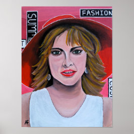 De Mannequin Schilderij door Alfred Fox Poster