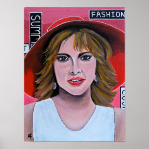 De Mannequin Schilderij door Alfred Fox Poster