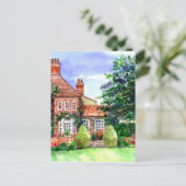 De manor, Heslington, York Briefkaart (Staand voorkant)