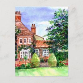 De manor, Heslington, York Briefkaart