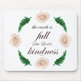 De Manuscript, Psalm 33, Witte Rozen & Groene Tak Muismat