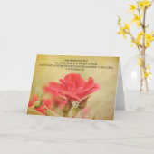 De Manuscript van de Stijl van de rozen 2 Corinthi Kaart (Gele Bloem)