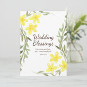 De Manuscript van de Uitnodiging van het huwelijk  (Staand voorkant)