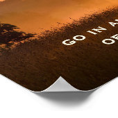 De Manuscript van Joshua 1:11 bezit van het Land Poster (Hoek)