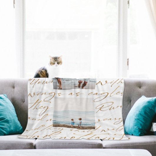 De manuscripten wachten op de Lord Twee Foto Fleece Deken