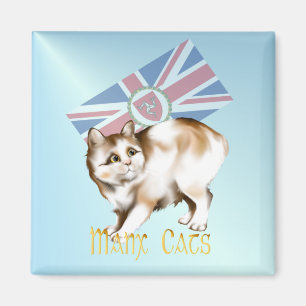 De Manx Cat Magnet