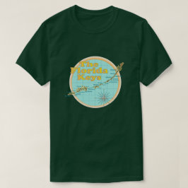 De map Florida Keys T-shirt