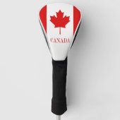 De Maple Leaf-vlag van Canada Golfheadcover (Voorkant)