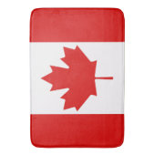 De Maple Leaf vlag van Canada groot Badmat (Voorkant Verticaal)