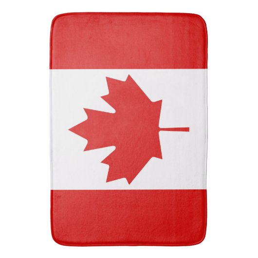 De Maple Leaf vlag van Canada groot Badmat (Voorkant Verticaal)