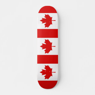 De Maple Leaf-vlag van Canada Skateboard