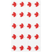 De Maple Leaf-vlag van Canada Tafelkleed (Voorkant)