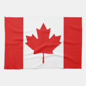 De Maple Leaf-vlag van Canada Theedoek (Horizontaal)
