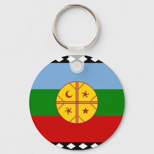 de Mapuches, Chili Sleutelhanger (Voorkant)