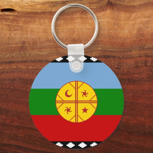 de Mapuches, Chili Sleutelhanger (Voorkant)
