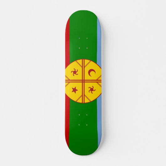 de Mapuches, Chilië Persoonlijk Skateboard (Voorkant)