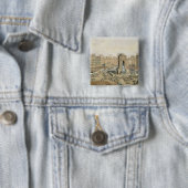 De Marche aux Innocents Vierkante Button 5,1 Cm (In situ)