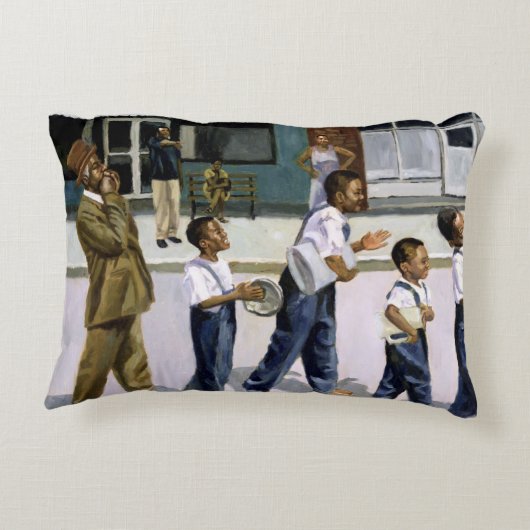 De marchingstok 2000 accent kussen (Achterkant)