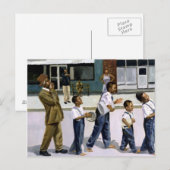 De marchingstok 2000 briefkaart (Voorkant / Achterkant)