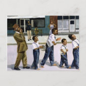 De marchingstok 2000 briefkaart (Voorkant)