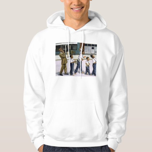 De marchingstok 2000 hoodie (Voorkant)