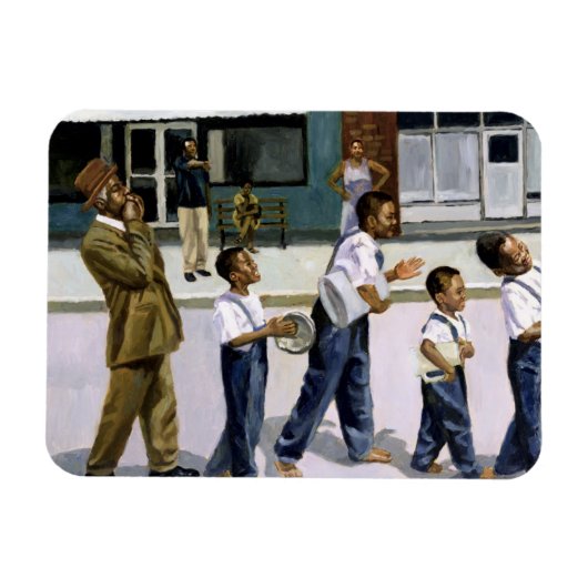 De marchingstok 2000 magneet (Horizontaal)