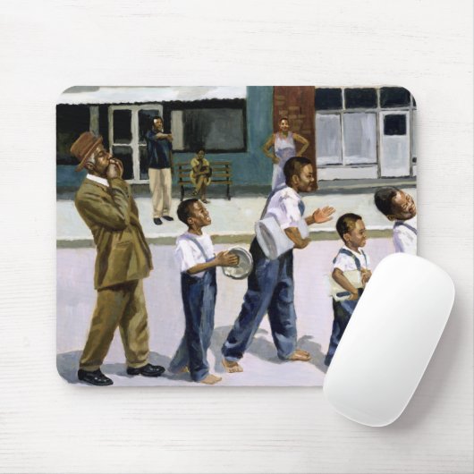 De marchingstok 2000 muismat (Met muis)