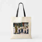 De marchingstok 2000 tote bag (Voorkant)