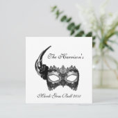 "De mardi Gras Ball 2011 van ____" Kaart (Staand voorkant)