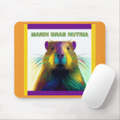De Mardi Gras Nutria Muismat (Met muis)