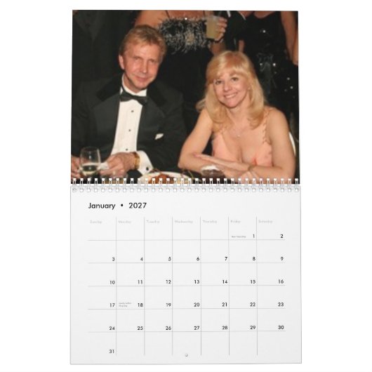De Margarita Ball Kalender (Jan 2027)