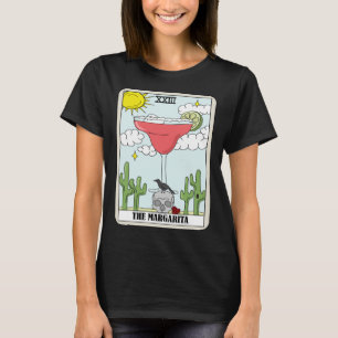 De Margarita Tarot Kaart Alcohol Cocktail Drink T-shirt