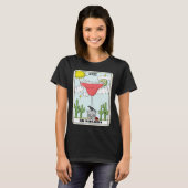 De Margarita Tarot Kaart Alcohol Cocktail Drink T-shirt (Voorkant volledig)