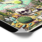 De Margarita Tarot Kaart Cinco de Mayo Party Marga Poster (Hoek)