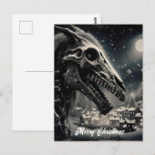 De Mari Lwyd Vrolijk Kerstfeest Briefkaart (Voorkant / Achterkant)