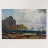 De Marina Piccola, Capri, Albert Bierstadt Legpuzzel (Horizontaal)