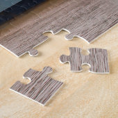 De marine verscheept toeristische trekpleisters op legpuzzel (Zijkant)