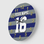 De marineblauwe Preppy Streep van Jersey van het Grote Klok (Hoek)