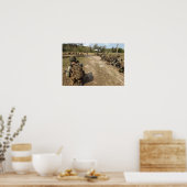 De Marines van de V.S. verstrekken veiligheid als  Poster (Keuken)