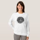 De marinier in de poep van het schip t-shirt (Voorkant volledig)