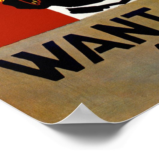 De mariniers willen je. poster (Hoek)