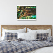 De Mariposa Big Tree Grove, Yosemite Canvas Afdruk (Insitu (Slaapkamer))