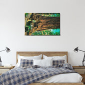 De Mariposa Big Tree Grove, Yosemite Canvas Afdruk (Insitu (Slaapkamer))