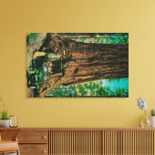 De Mariposa Big Tree Grove, Yosemite Canvas Afdruk (Insitu (Woonkamer))