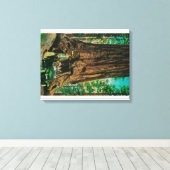 De Mariposa Big Tree Grove, Yosemite Canvas Afdruk (Insitu (Houten vloer))