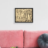 De Mark van het Beest 8x10 Canvas Afdruk (Insitu (Woonkamer))