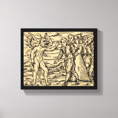 De Mark van het Beest 8x10 Canvas Afdruk (Voorkant)