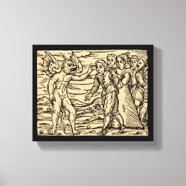 De Mark van het Beest 8x10 Canvas Afdruk