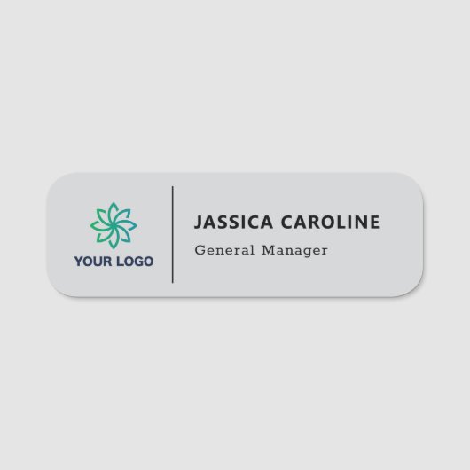 De Markering van de Naam van de Pin van de werknem Naamplaatje (Voorkant)