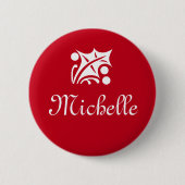 De markeringsknopen van de naam voor collectieve k ronde button 5,7 cm (Voorkant)
